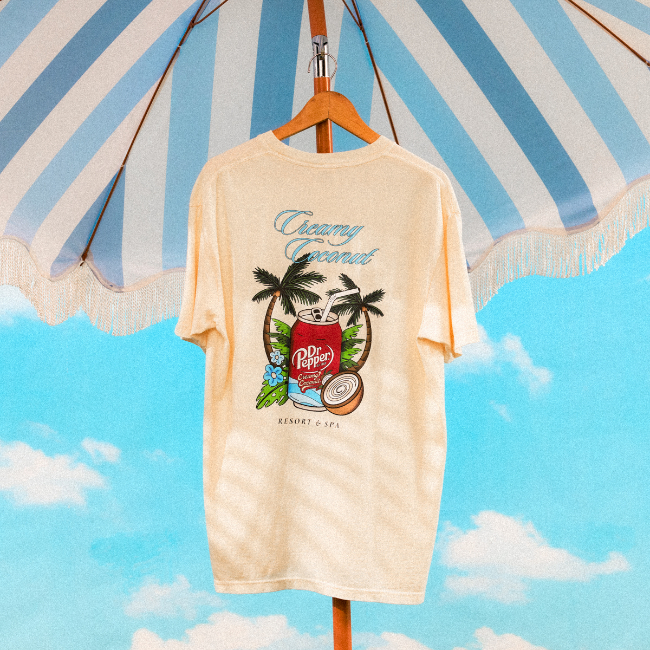 Creamy Coconut Resort Tee