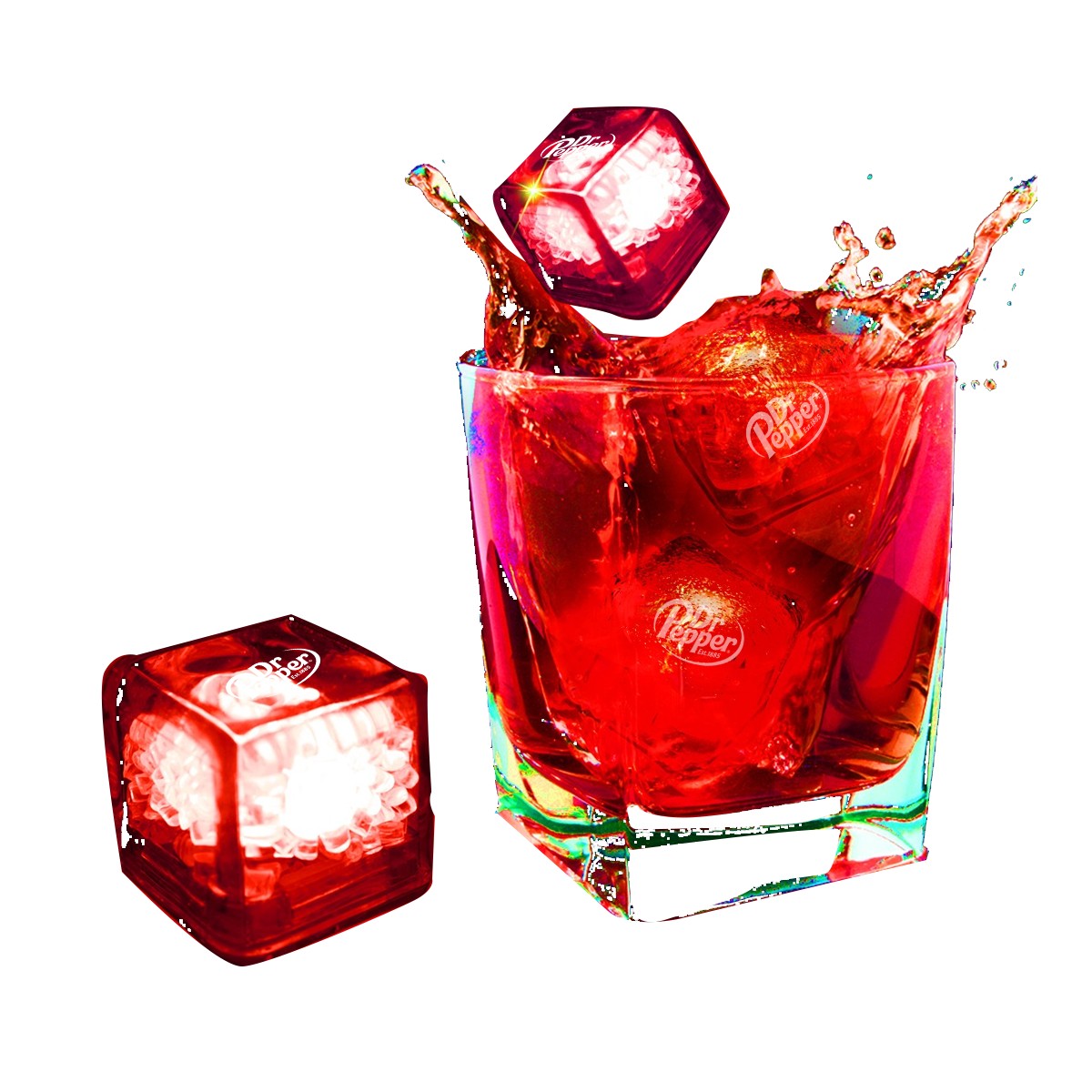 Red ice cubes deals