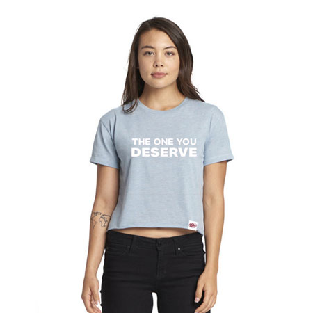 Deserve Cropped Tee