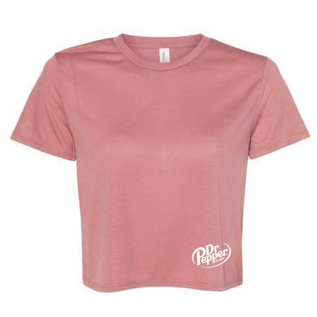 Dr Pepper Flowy Cropped Tee