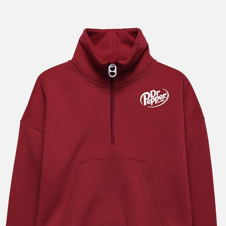 Tab Quarter-Zip Sweatshirt