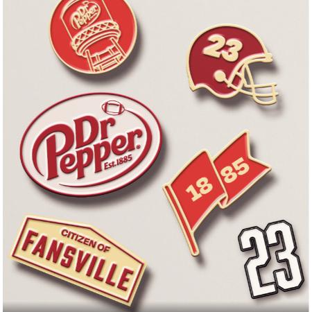 Fansville Pins - Set of 6